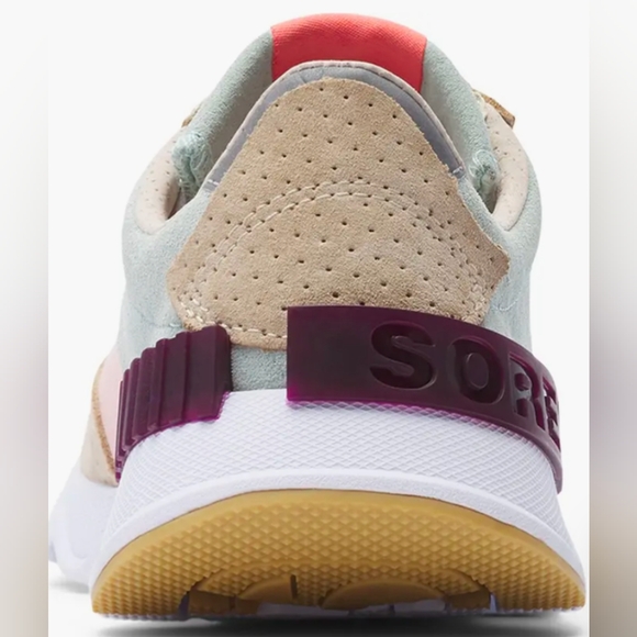 Sorel Kinetic Lite Lace Natural Tan Women's Sneakers Size 7 NWOT MSRP $119.95 - Picture 3 of 8